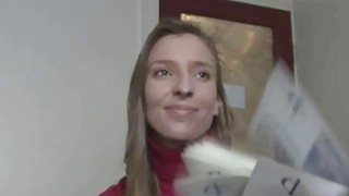 Czech girl picked up for casting sex