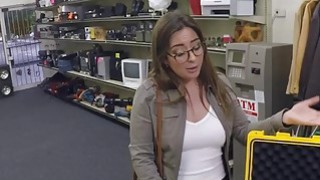 Babe sells her watches and gets pounded by pawn dude