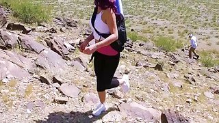 MILF Monique Alexander got fucked in the desert