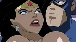 Superhero Porn Wonder Woman vs Captain America