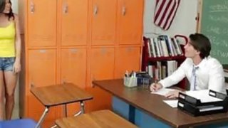 Sexy Teen Does Her Teacher